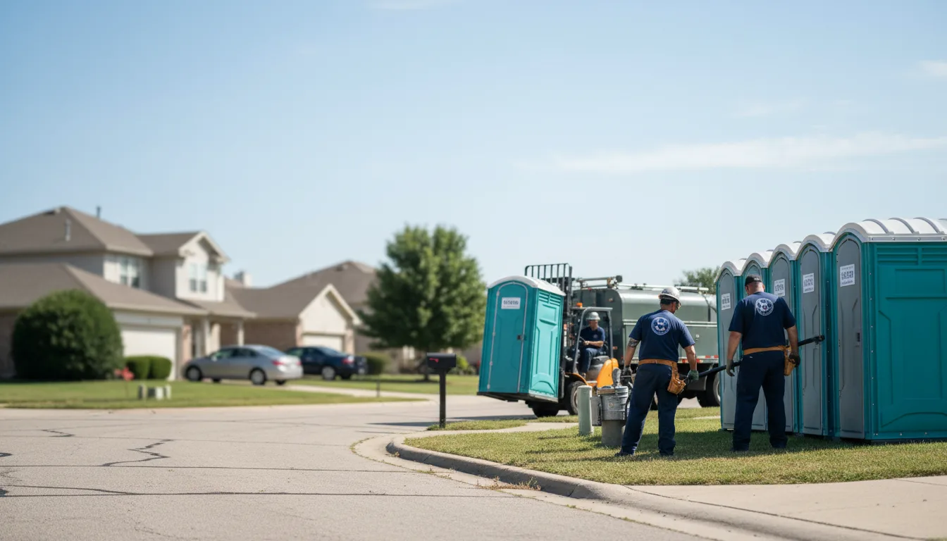 Porta Potty Rental in Frost, TX near me
